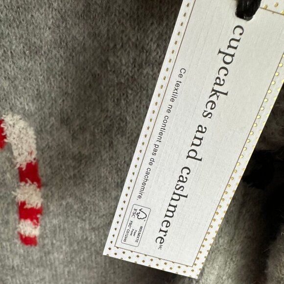 NWT Cupcakes and Cashmere Holiday Motive Sweater Plus Size 2X - Picture 2 of 4